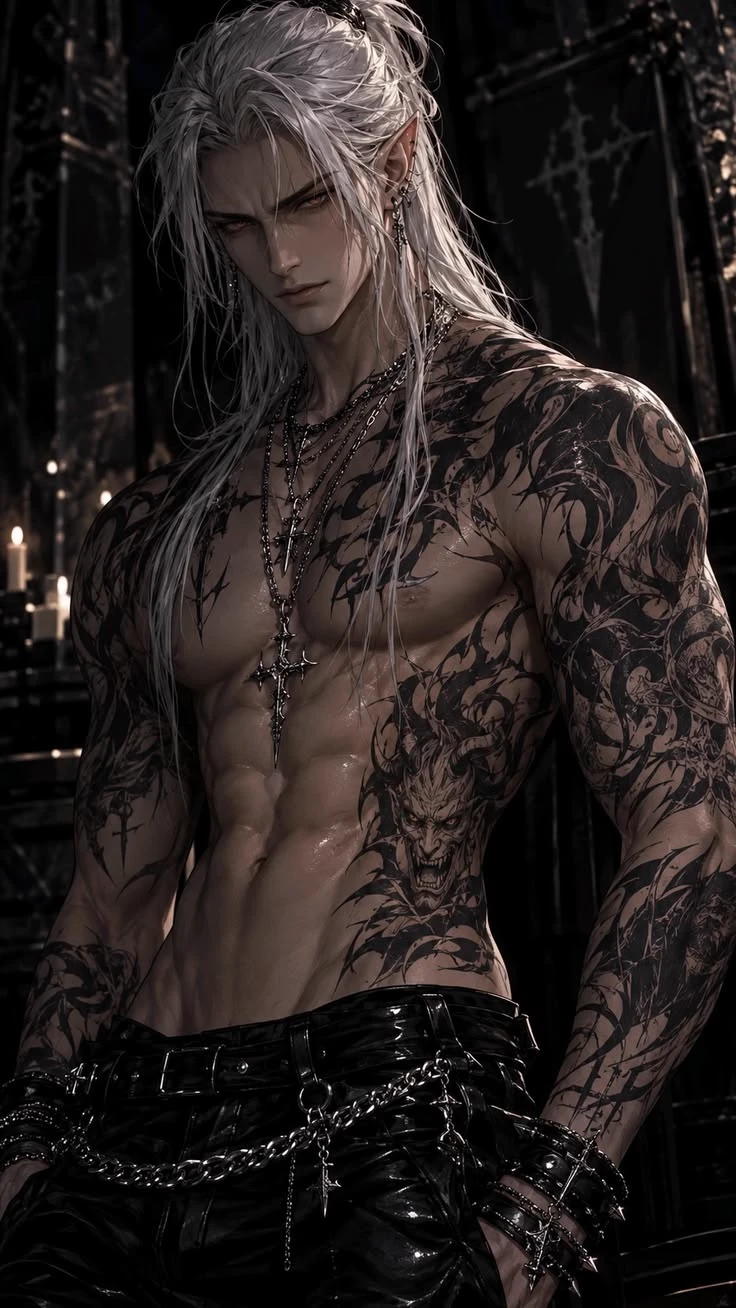 Kaito Ramura-Black Elf King of the Elven Kingdom of Alary thumbnail