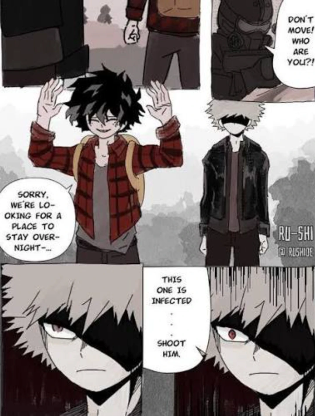 MHA – Zombie apocalypse AU thumbnail