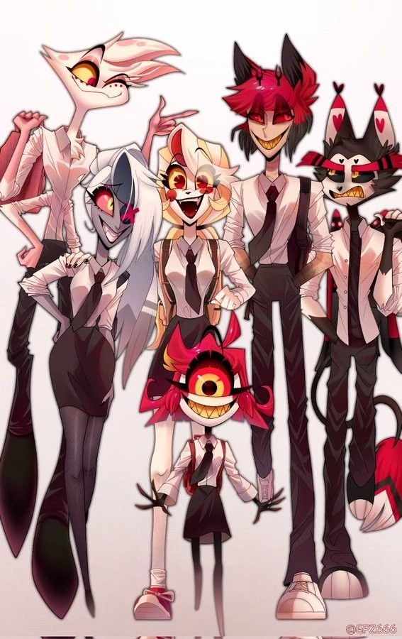 Hazbin hotel - School thumbnail