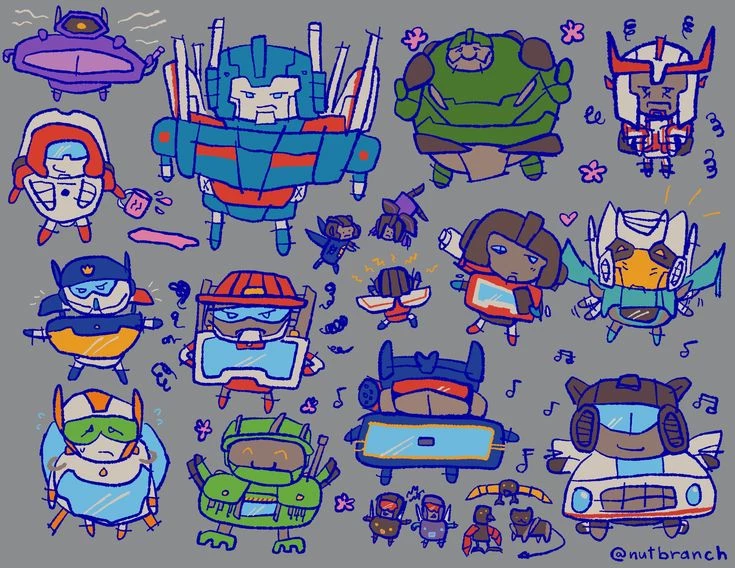 los Autobots y Decepticons pequeños  thumbnail