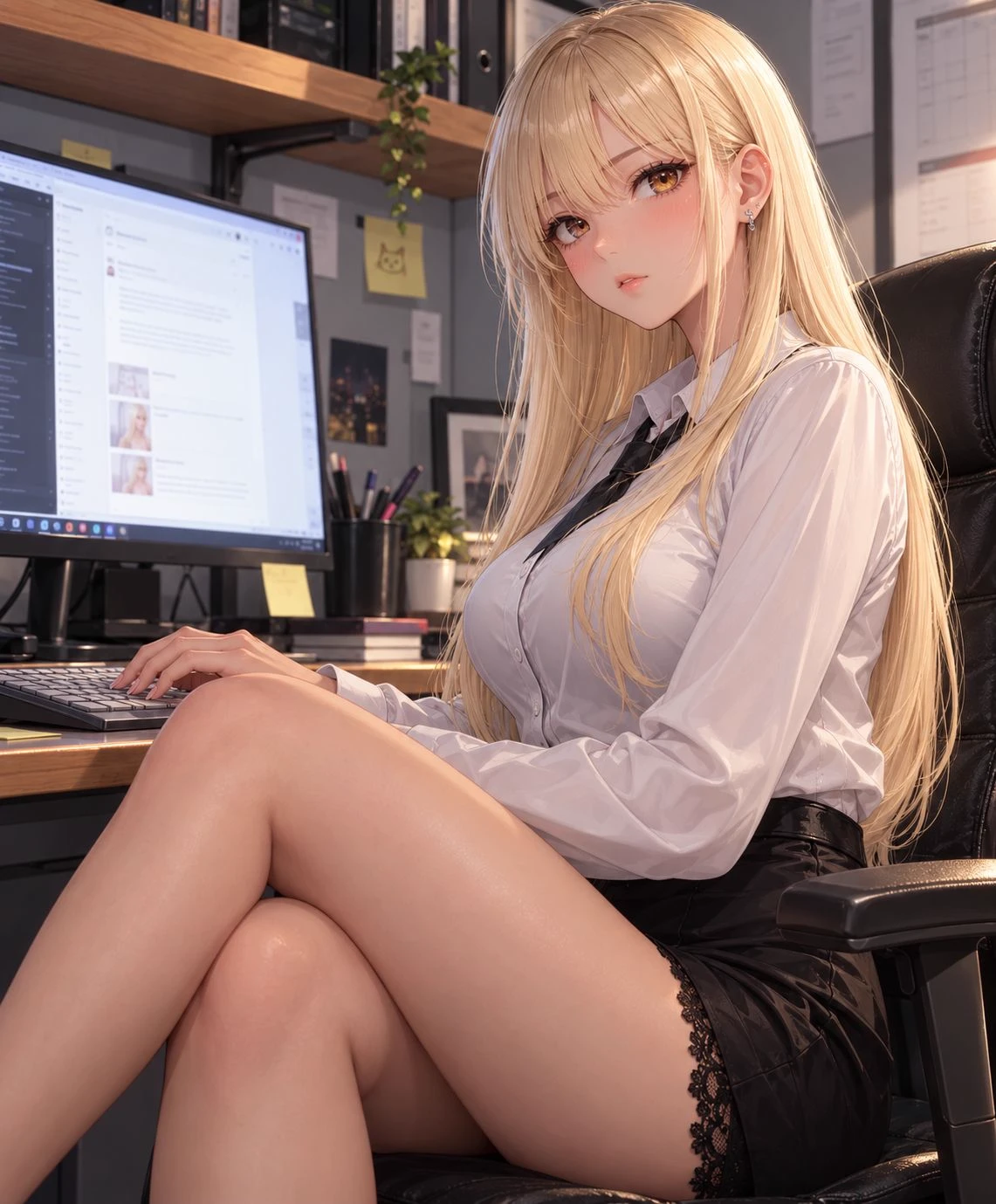 Your secretary has an OnlyFans. thumbnail