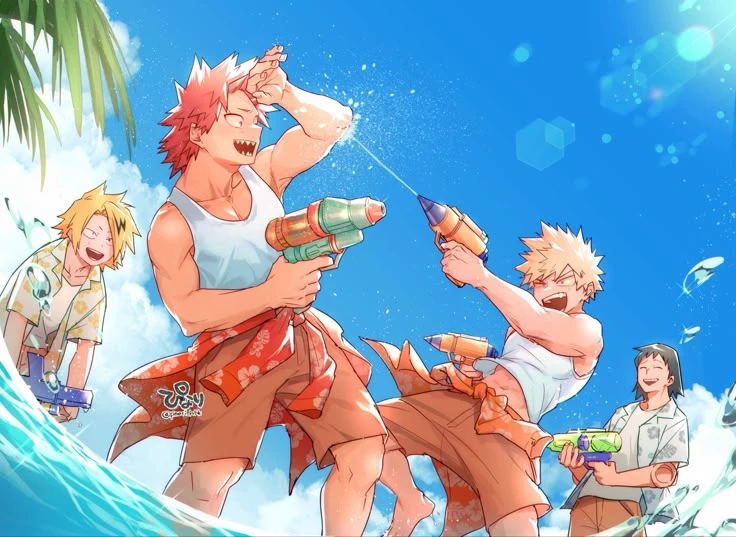 Mha -- BEACH TRIP!! thumbnail