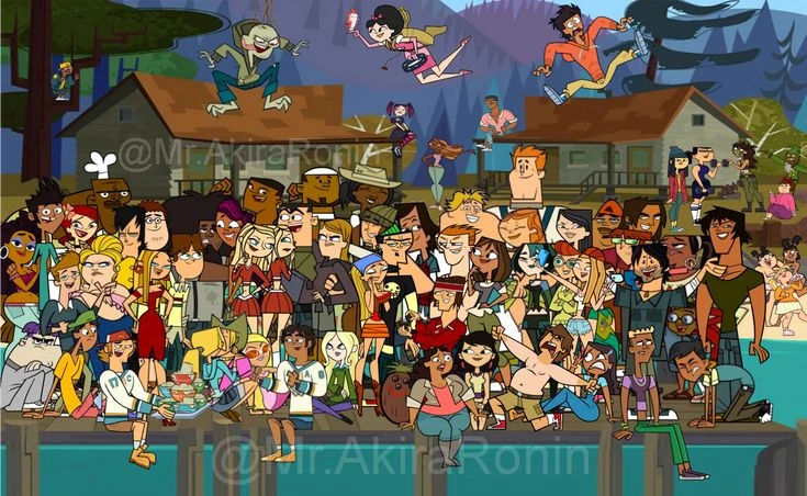 TOTAL DRAMA ISLAND!! (sleepover ver)✨🌀 thumbnail