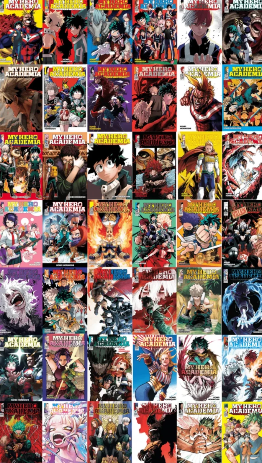 My hero academia thumbnail