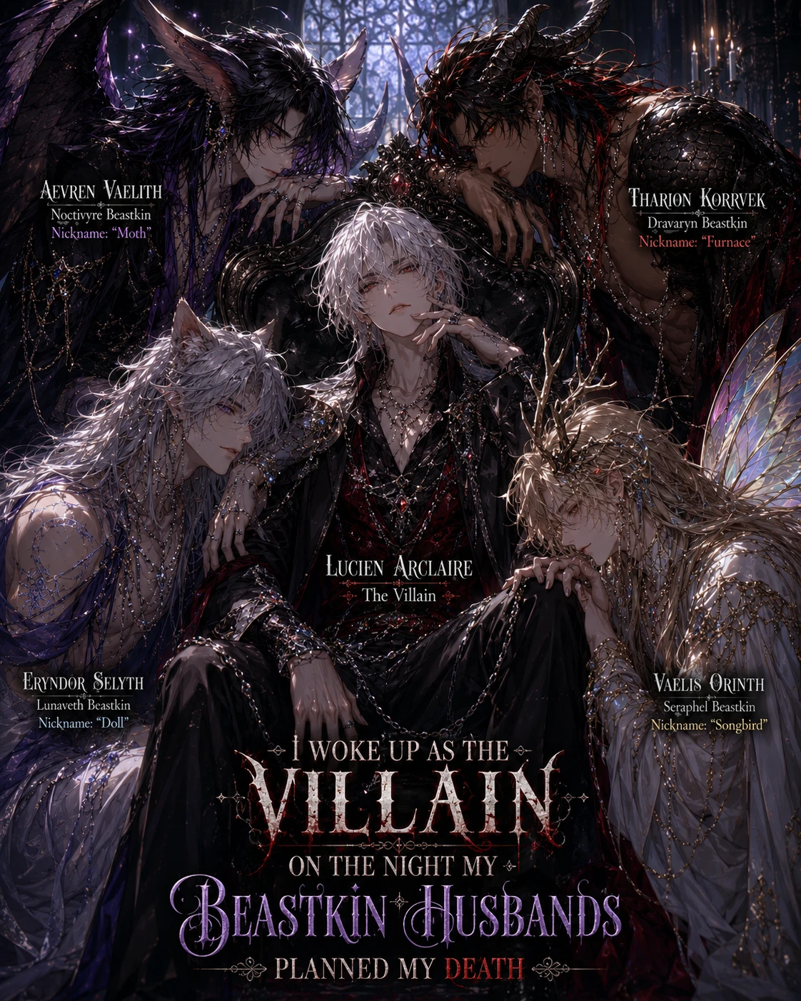I Woke Up as the Villain — On the Night My Beastkin Husbands Planned My Death... thumbnail
