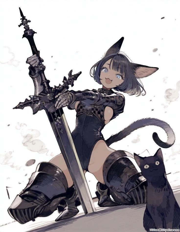 Raylinia - legendary catgirl thumbnail