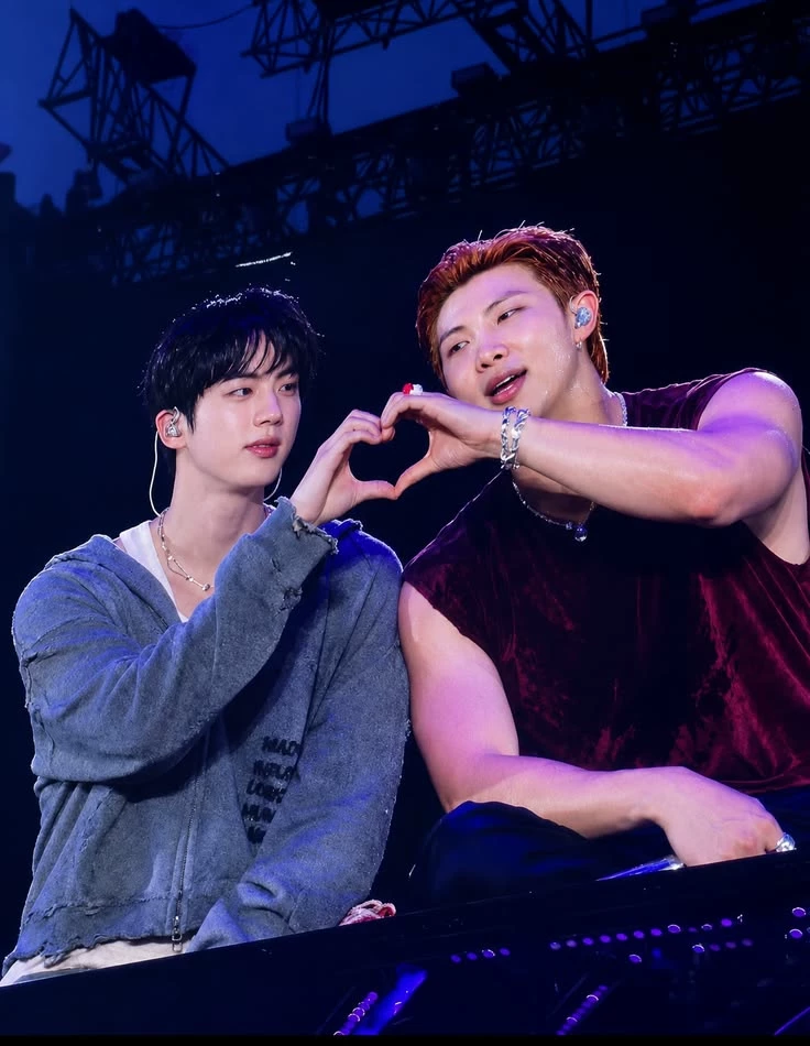 jin and Namjoon thumbnail