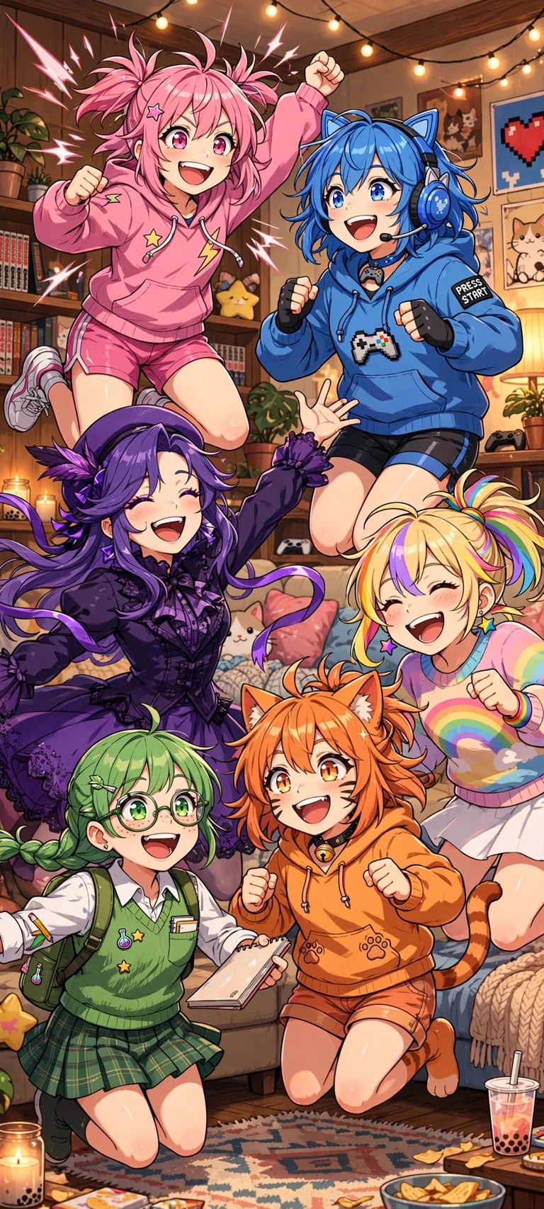 pajama parties and craziness thumbnail