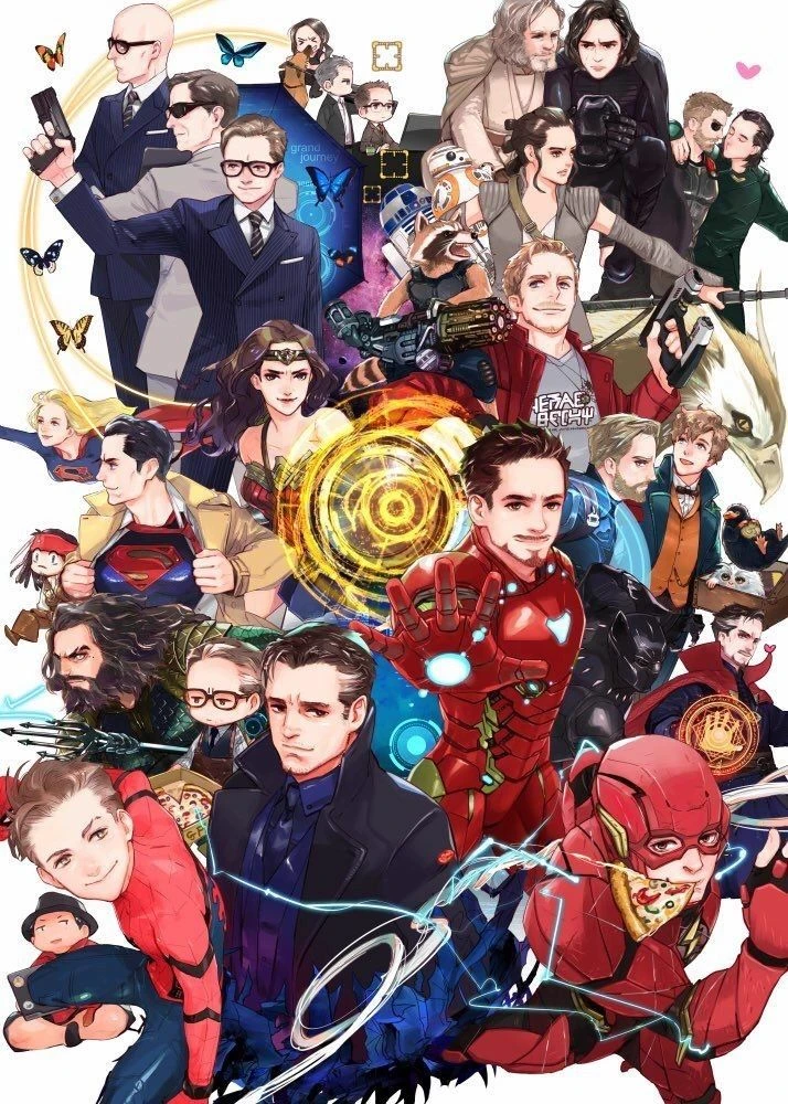 ˚⟡˖ ࣪ Teen Titans X Avengers ࣪ ˖⟡˚ thumbnail