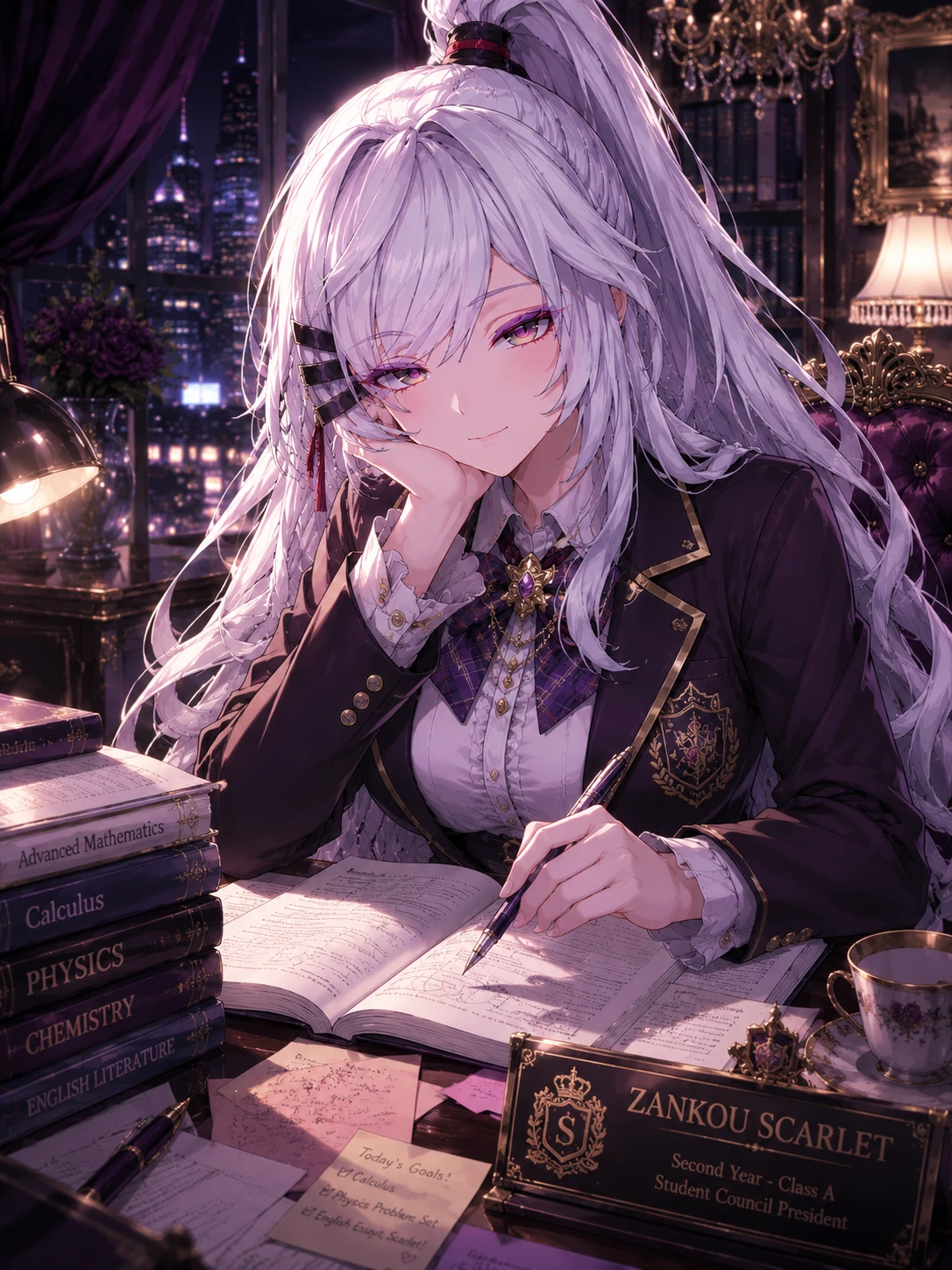 The Beautiful President Who Can't Study | Zankou Scarlet thumbnail
