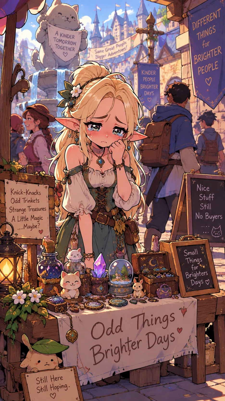 The Little Stall That Nobody Visited 🌸🥺 thumbnail