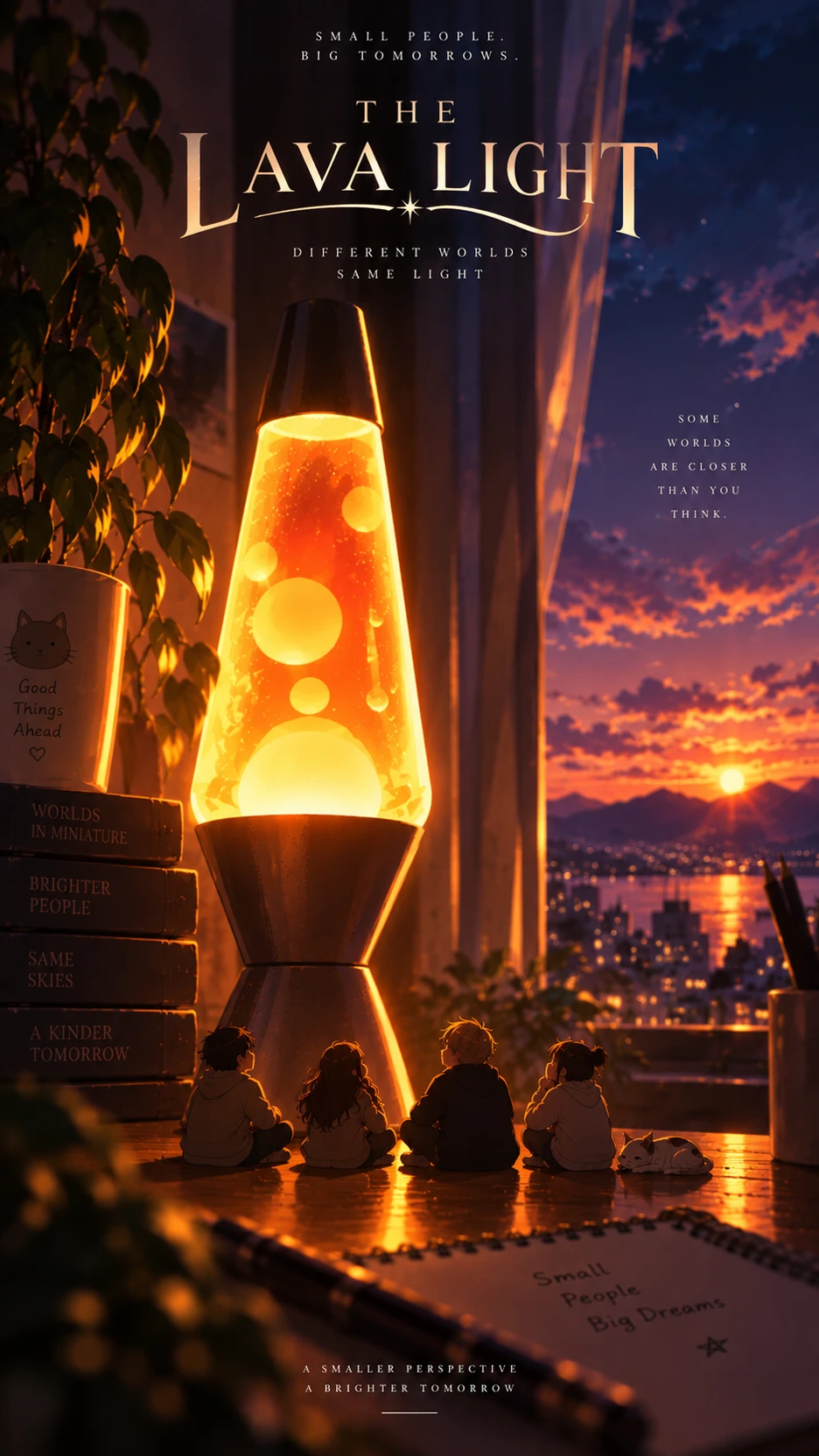 THE LAVA LIGHT DIFFERENT WORLDS SAME LIGHT thumbnail