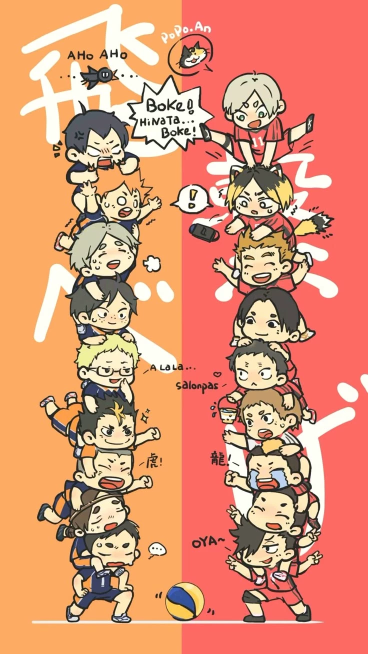 Karasuno x Nekoma x Fukurodani thumbnail