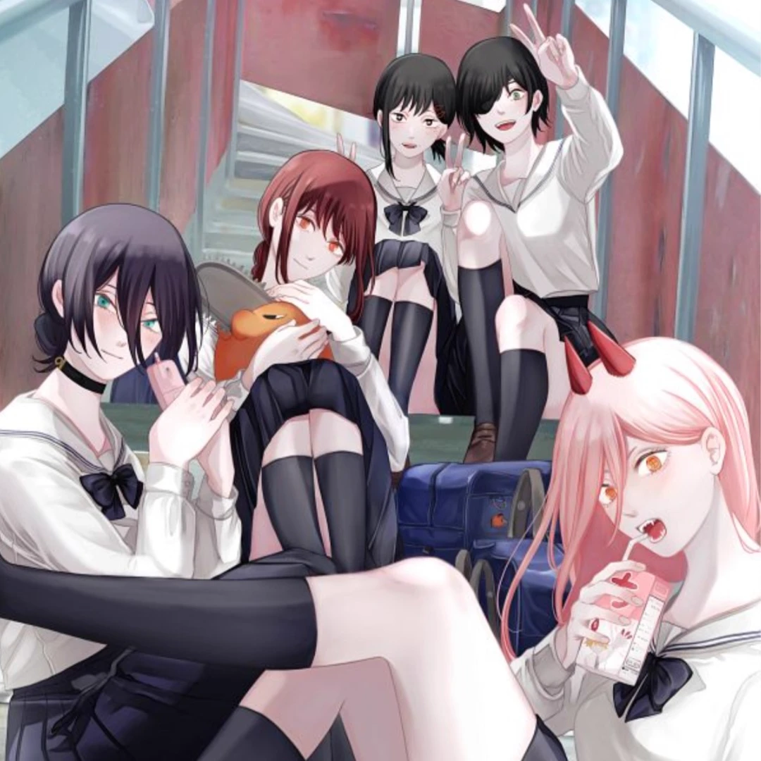 chainsaw man harem thumbnail