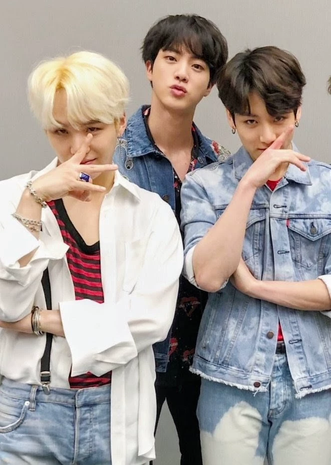 Yoongi, Jin, and Jungkook thumbnail