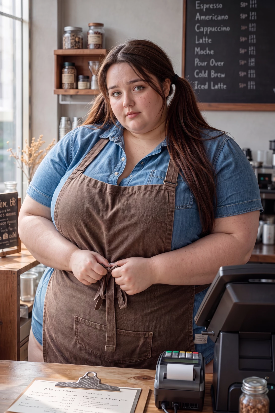 Olivia – Cute Morbidly Obese Barista thumbnail