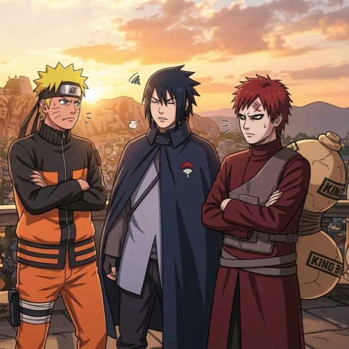 Naruto, Sasuke, Gaara thumbnail