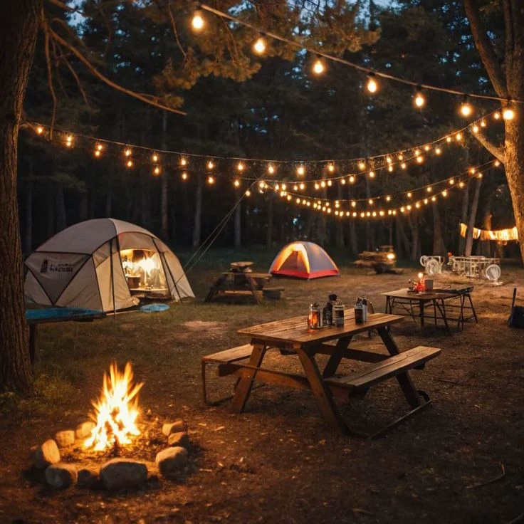Camping with friends thumbnail