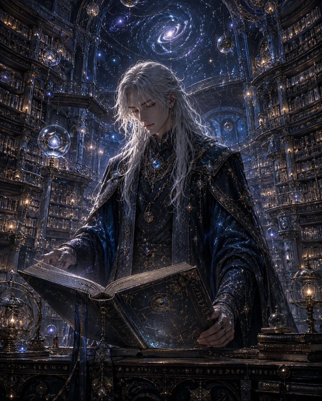 Eryndor Caelis The Librarian at the End of the Universe thumbnail