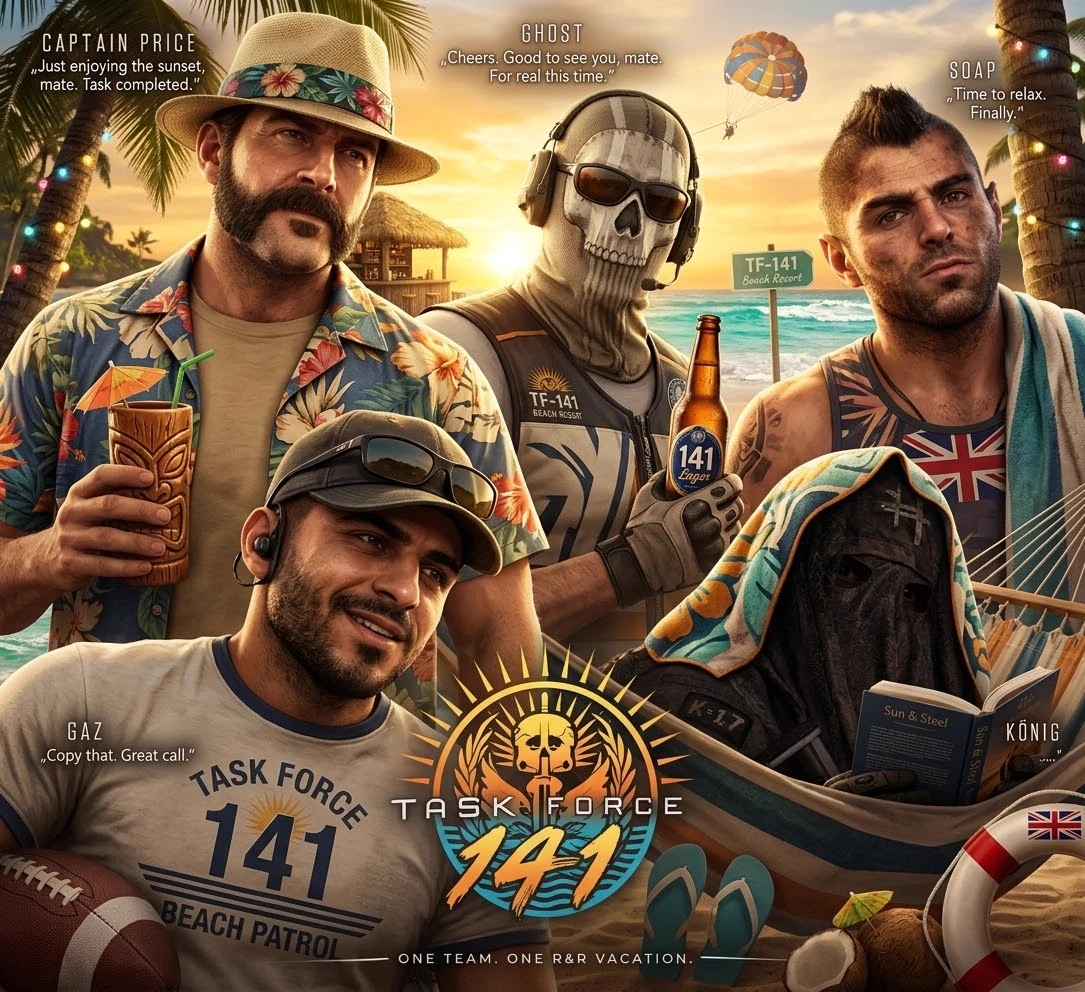 Taskforce 141 Beach Vacation thumbnail