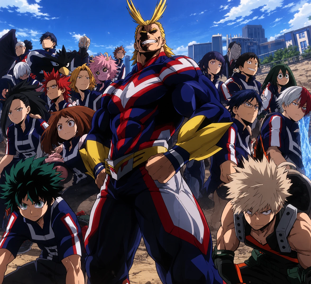 All Might Vs Class 1-A thumbnail