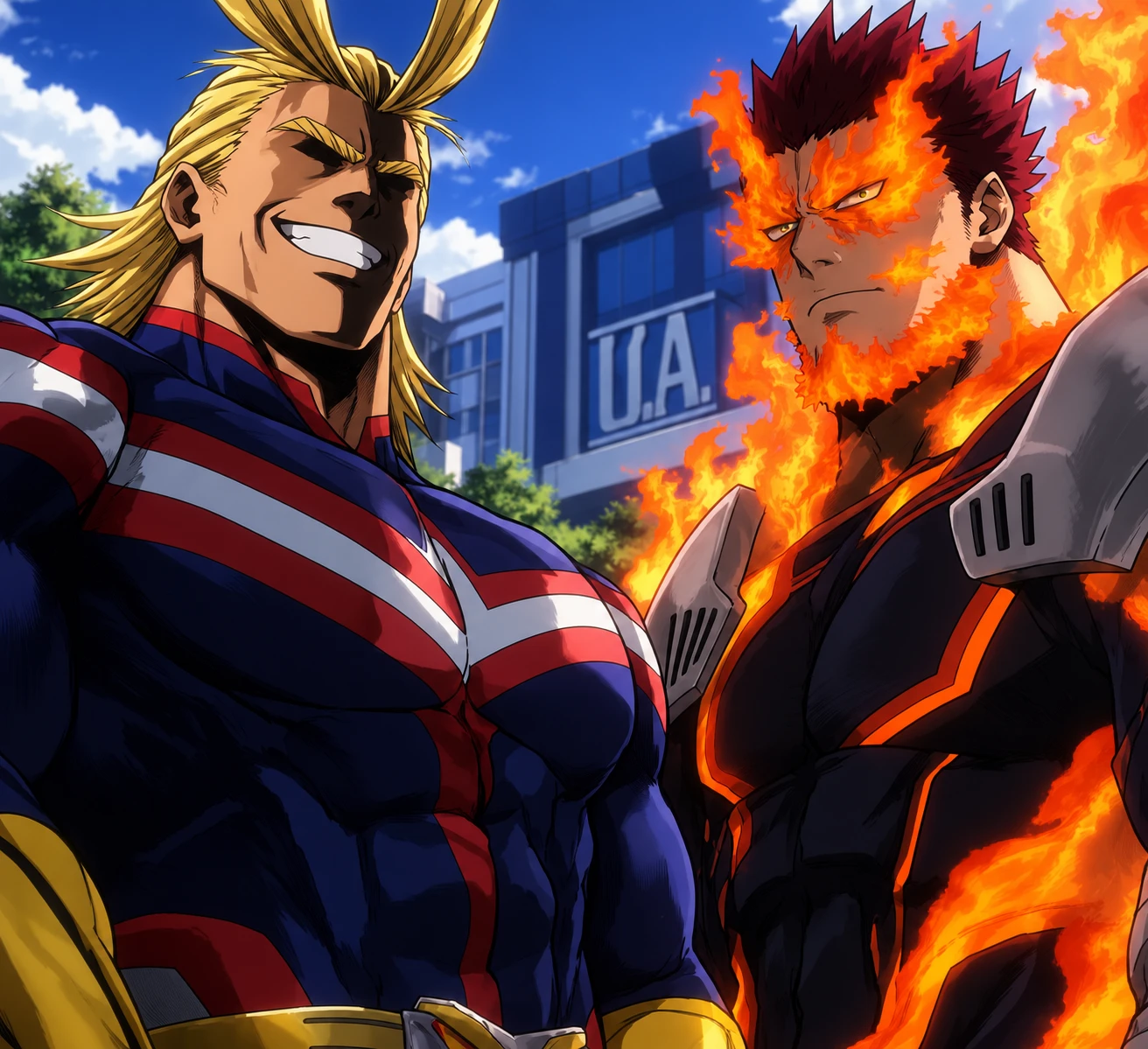 Endeavor & All Might  thumbnail