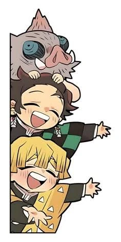 Tanjiro, Zenitsu and Inosuke! thumbnail