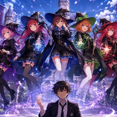 The Nakano Quintuplets It's magic🌠💗💗💗💗💗💙 thumbnail