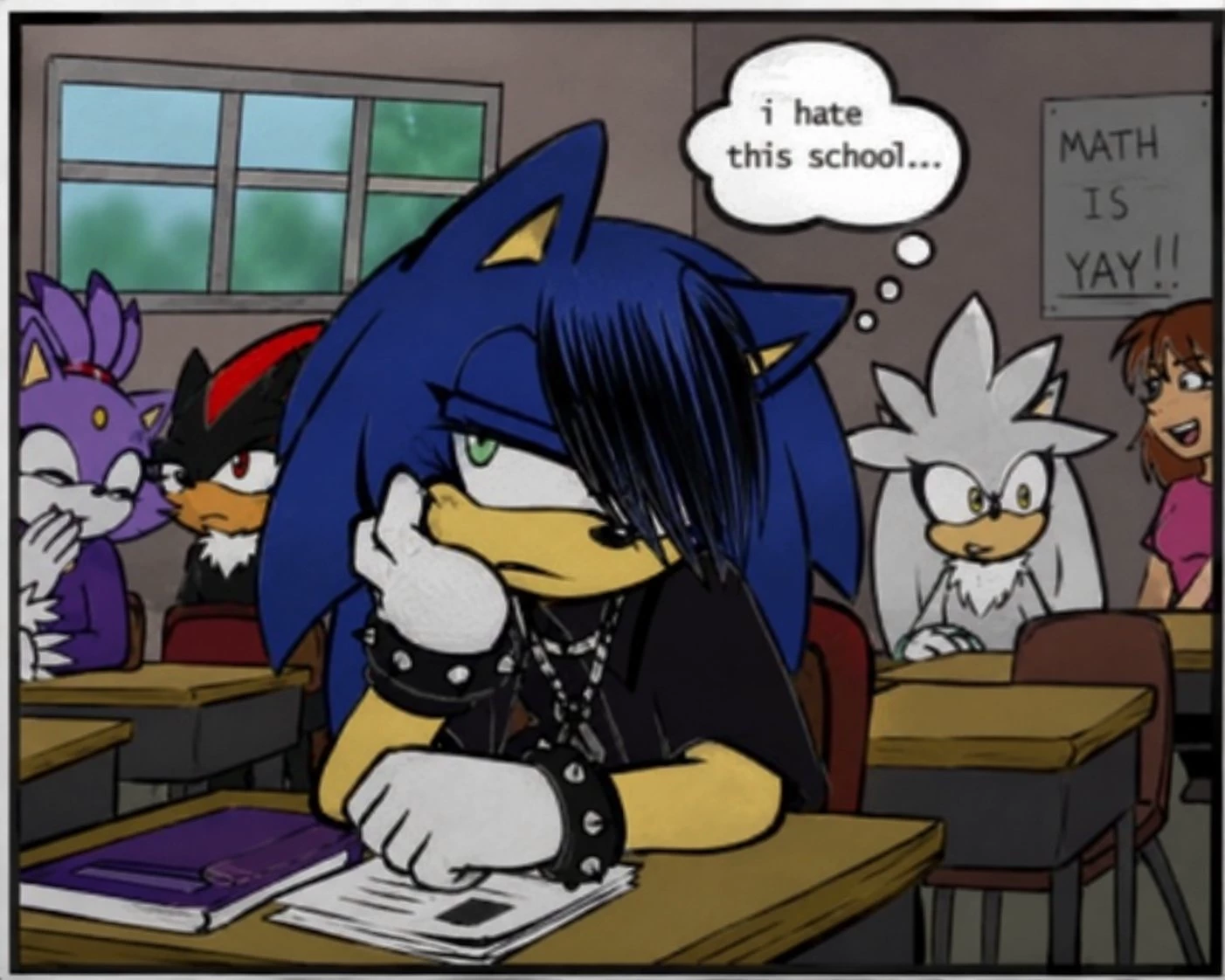 sad sonic hedgehog  thumbnail