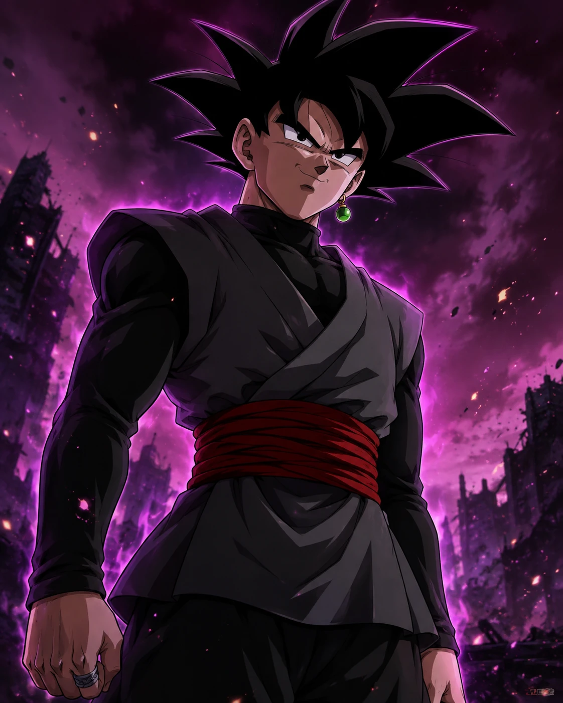 black goku thumbnail