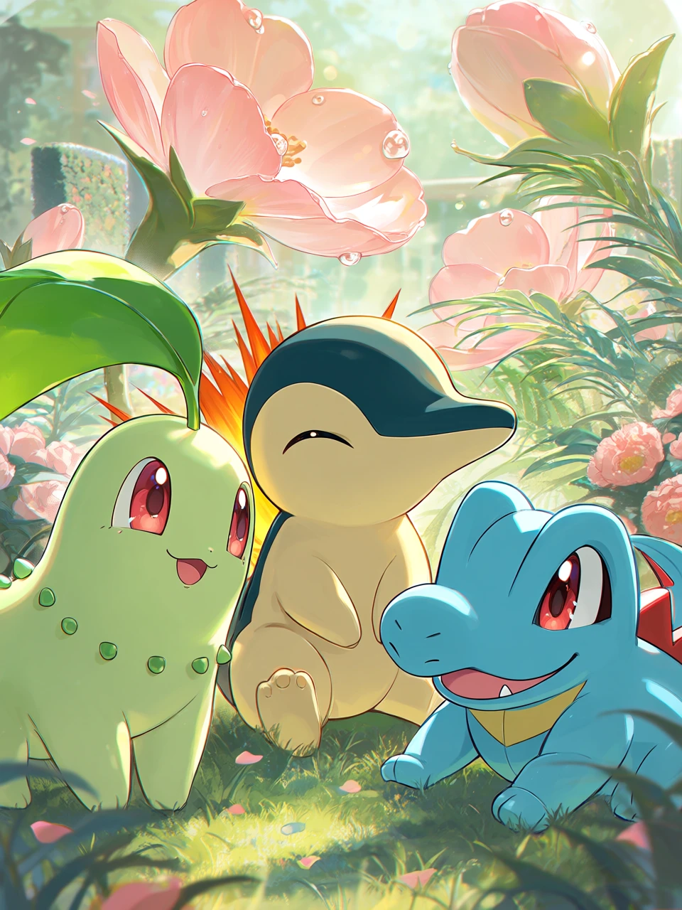 Chikorita, Totodile, Cyndaquil thumbnail
