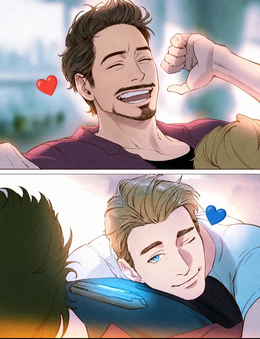 Steve Rogers x Tony Stark thumbnail