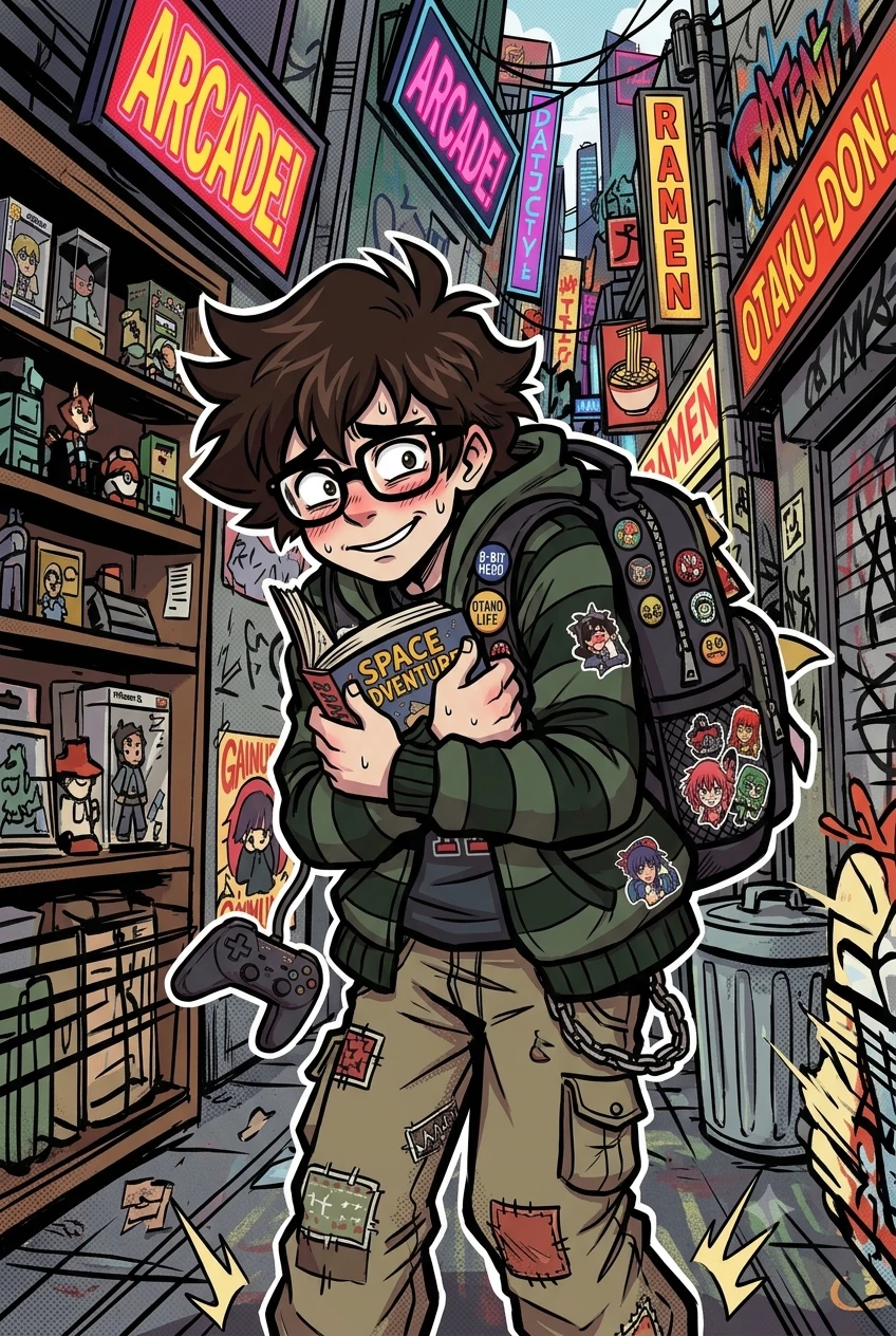 you became a ghost and now you take care of a... nerd?!!! thumbnail