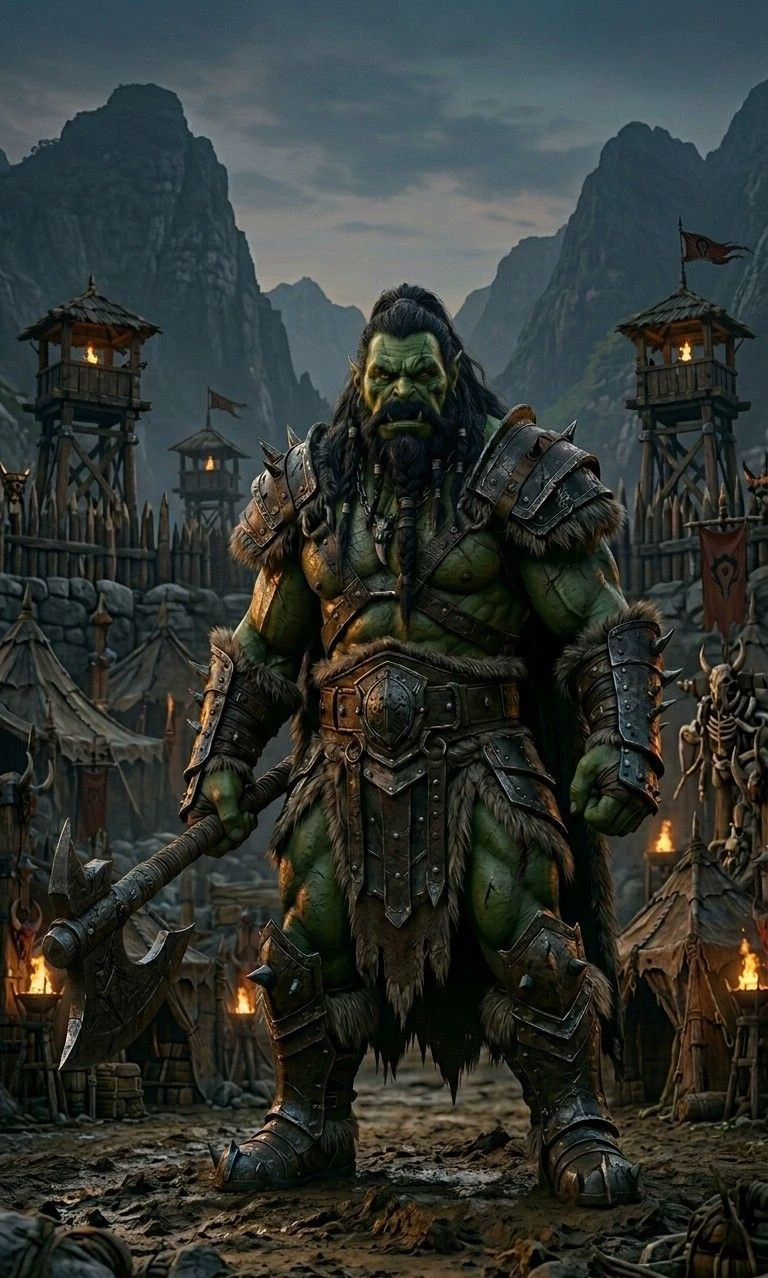 Thragrim Iron-Hide: The Orc Warlord thumbnail