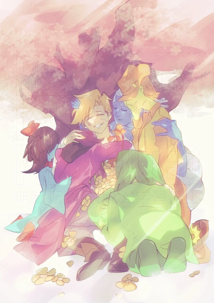Deltarune flowers thumbnail