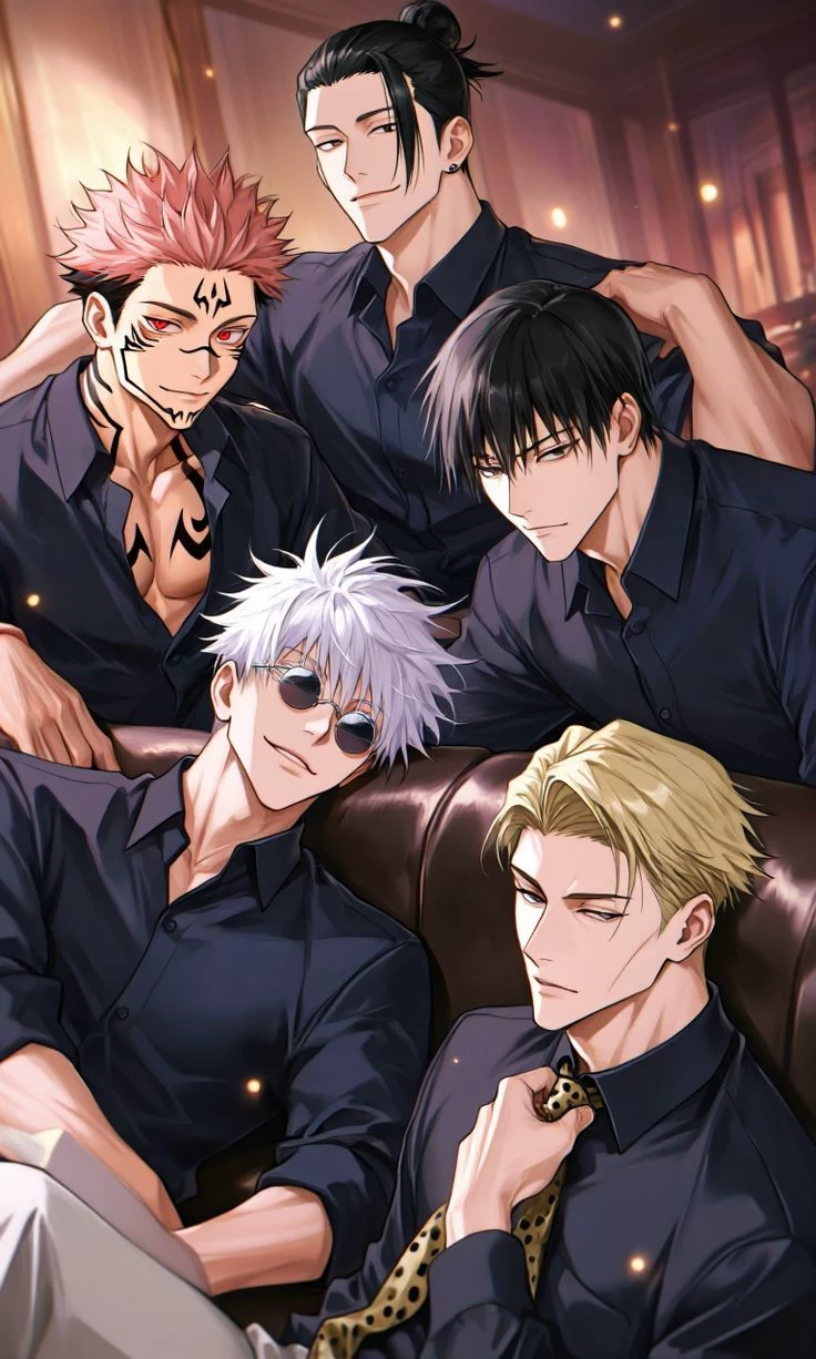 Nanami, Gojo, geto, sukuna et toji thumbnail
