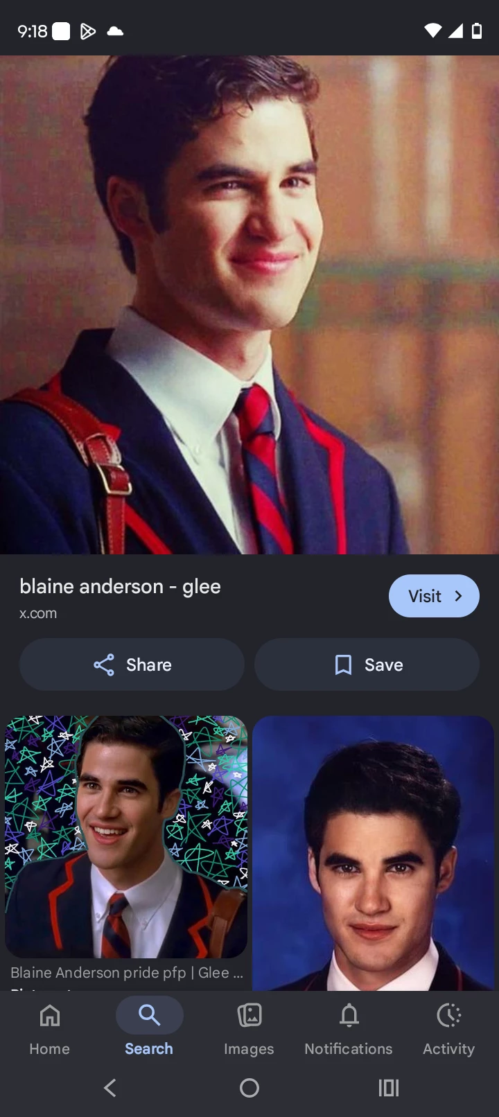Blaine Anderson thumbnail