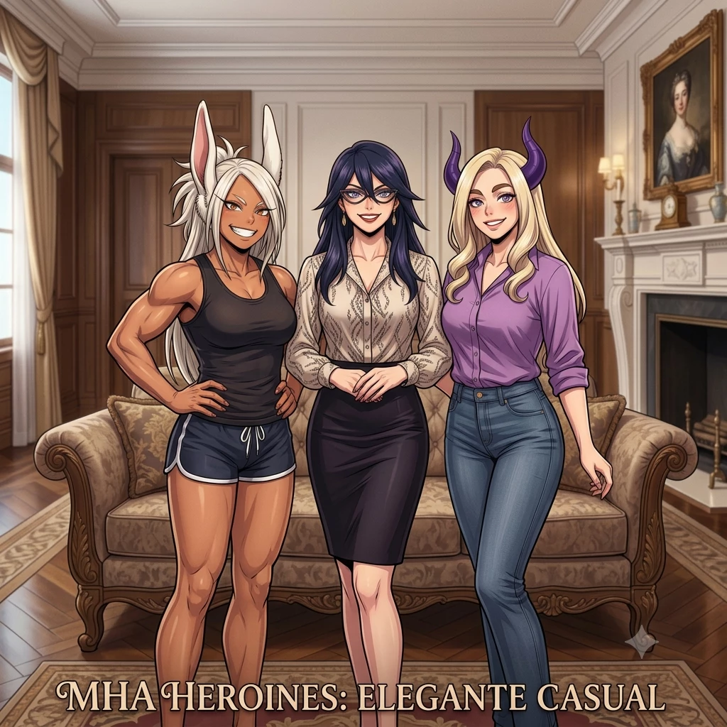 Mirko x Midnight x Mt. Lady thumbnail