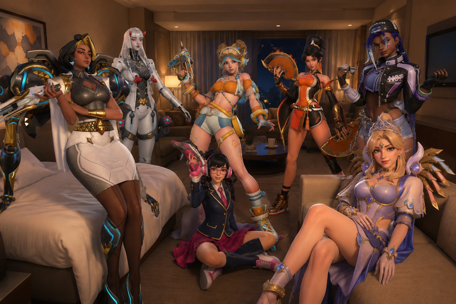 Overwatch girls dorm problem... thumbnail
