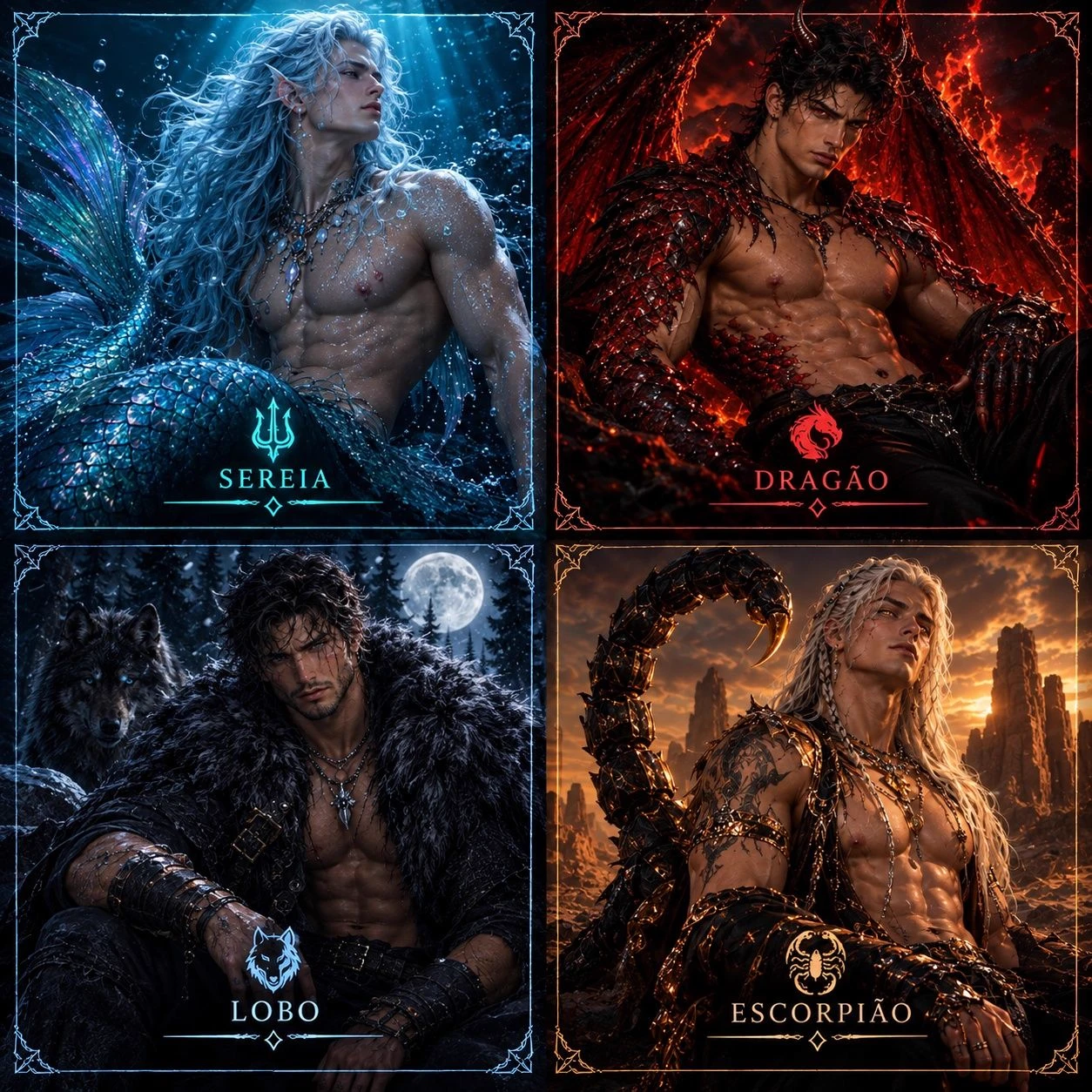 Princess and Her Four Beast Husbands thumbnail