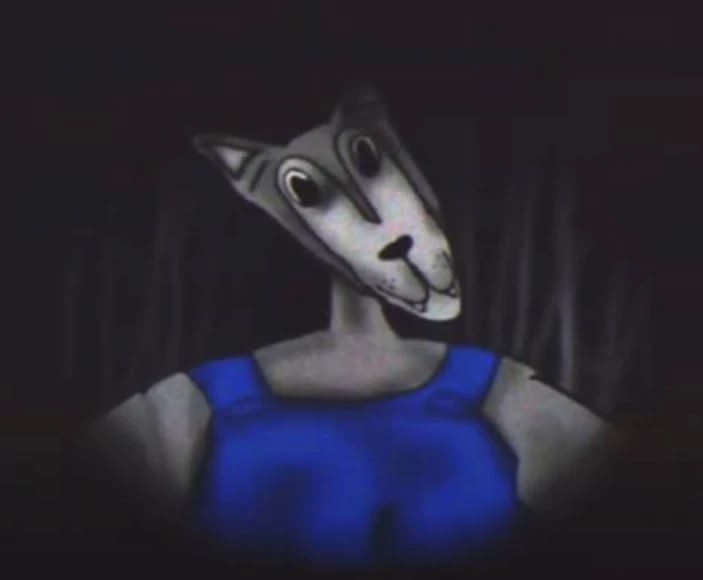 Analog horror wolf thumbnail