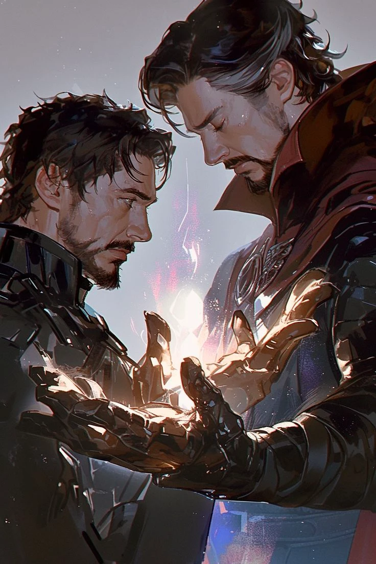 Tony Stark and Stephen Strange thumbnail
