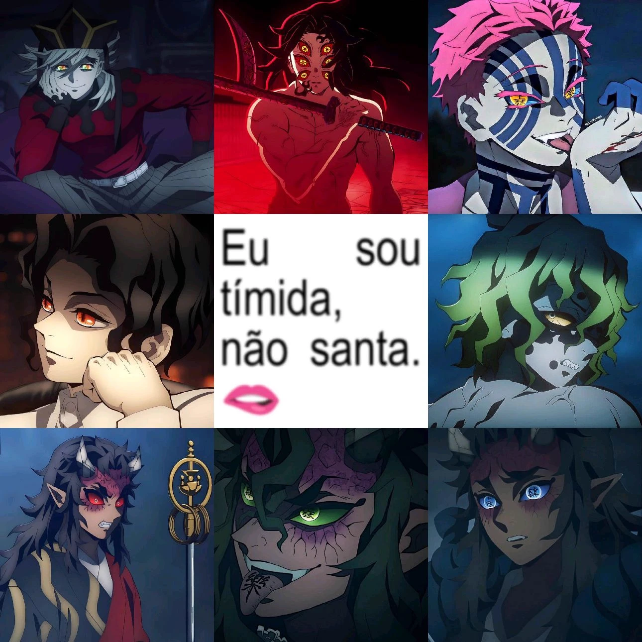 Muzan, Kokushibo, Douma, Akaza, Sekido, Karaku, Aizetsu. thumbnail