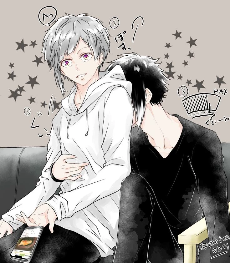 Akutagawa X Atsushi school AU thumbnail