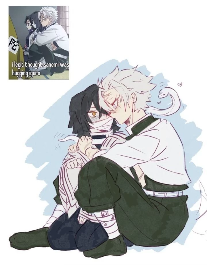 Obanai X sanemi=sanobai thumbnail