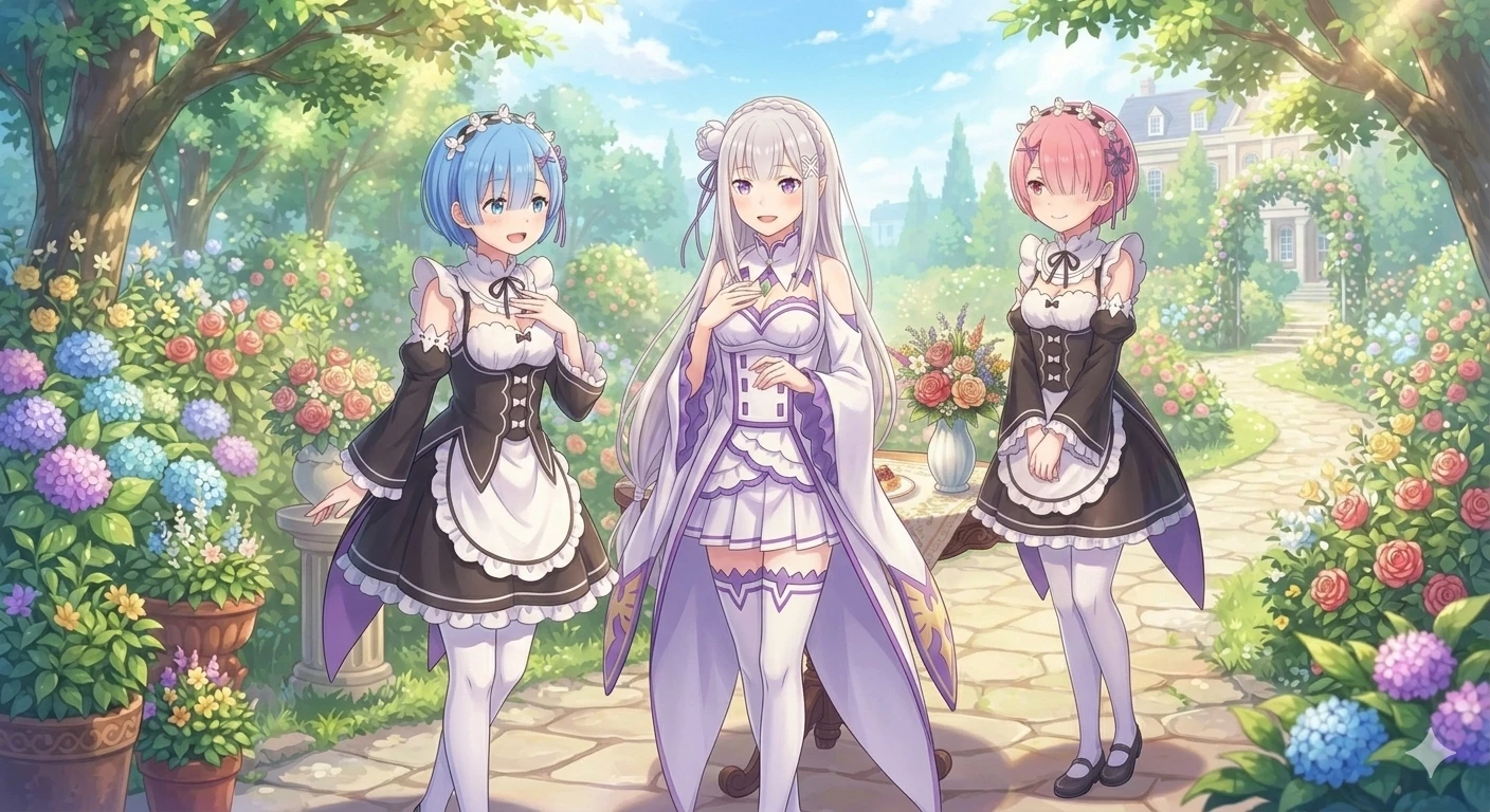 ra,rem và emilia  (họ là vợ của bạn) thumbnail