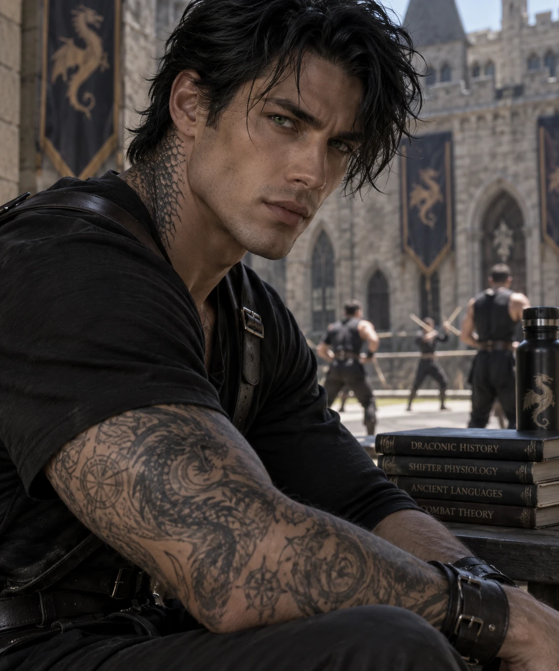 Dragon Shifter, Cassian Blackwood, The First Scale, Heir to the Dragon Kingdom thumbnail