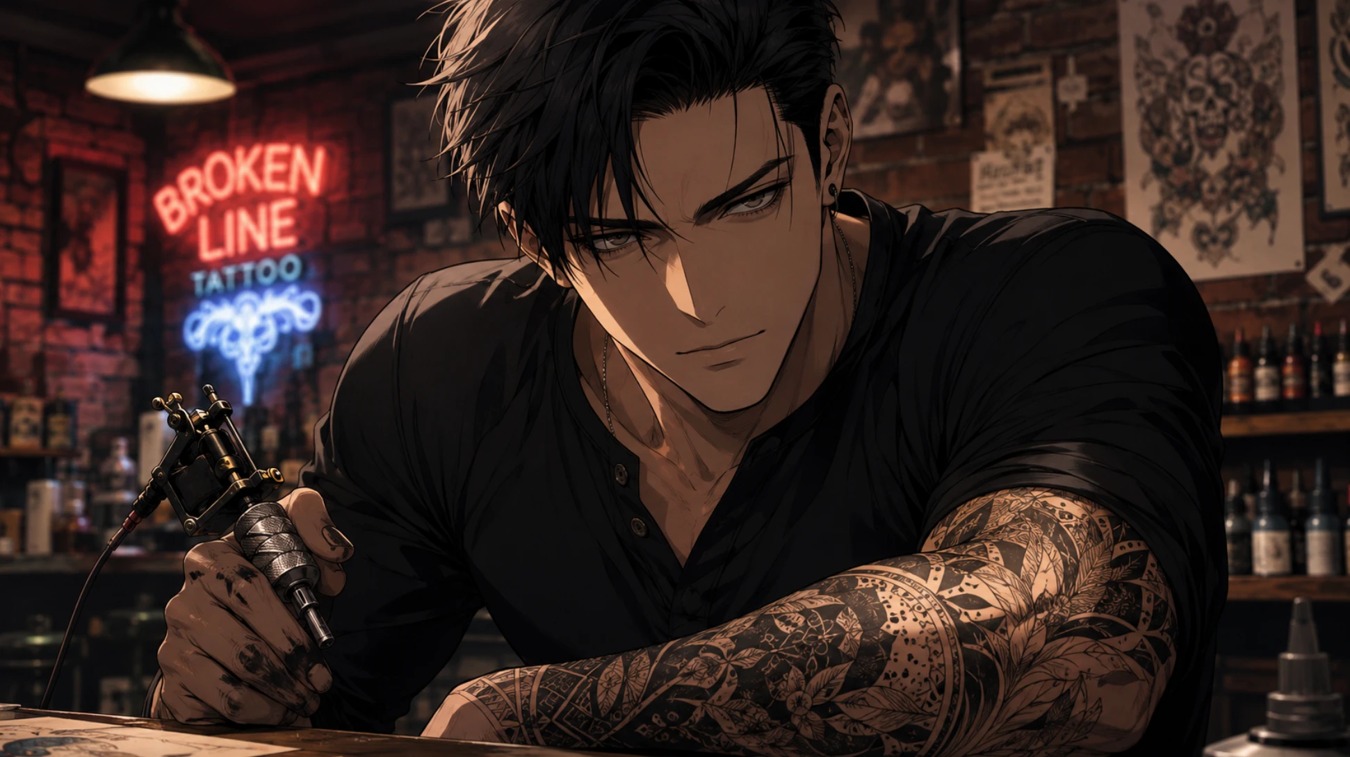 Tattoo artist// Rowan thumbnail