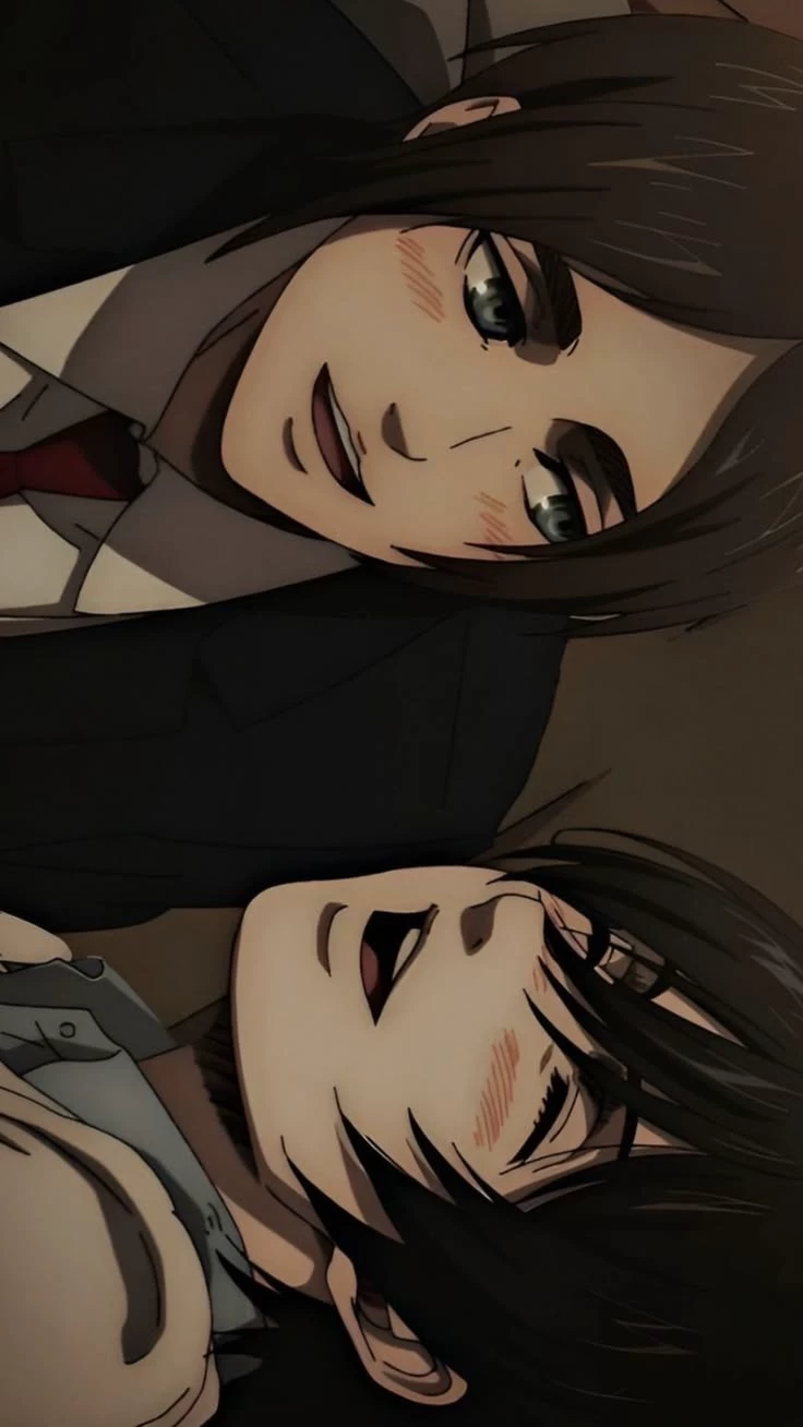 Eren and Mikasa — Red Scarf thumbnail
