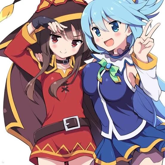 Megumin and Aqua thumbnail
